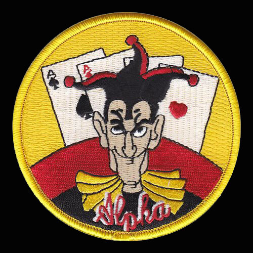 USAF 740th MISSILE SQ - Alpha Flight -MINOT AFB, ND- ORIGINAL SPACE FORCE PATCH - Picture 1 of 3