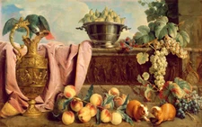 Still life with jug Classical oil painting HD printed on canvas L1821