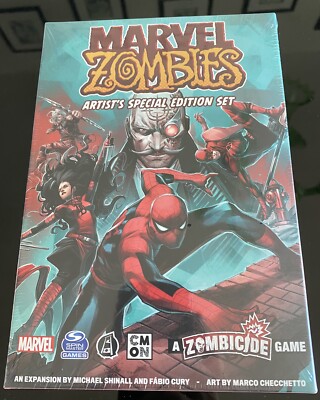 CMON Marvel Zombies Zombicide Kickstarter Exclusive Artist's Special Edition Set
