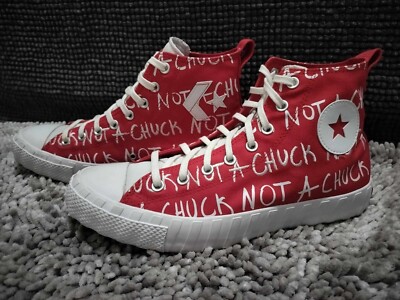Size 11 Converse UNT1TL3D High Not A Chuck Red