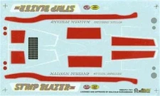 Slixx 7011 Strip Blazer VIII Camaro F/C-Malcolm Durham 1/25 Drag decal