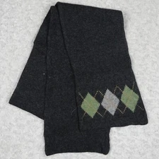 K493 CROCODILE Wool Scarf Scarves Shawl 64" X 8"