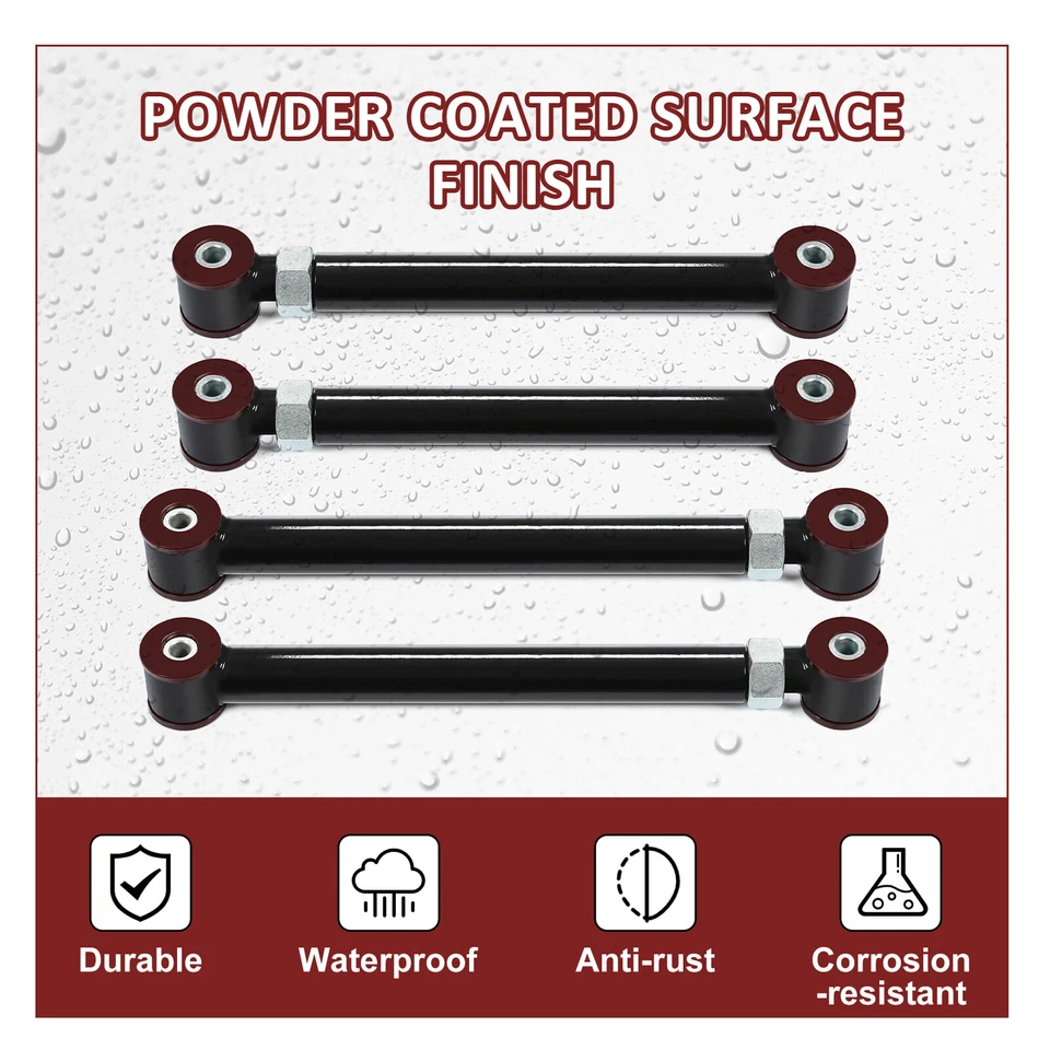 Brazos de control ajustables elevación de 0-6" para Dodge Ram 1500 2500 3500 1994-2009 4x4 4x4 Foto 3 de 4