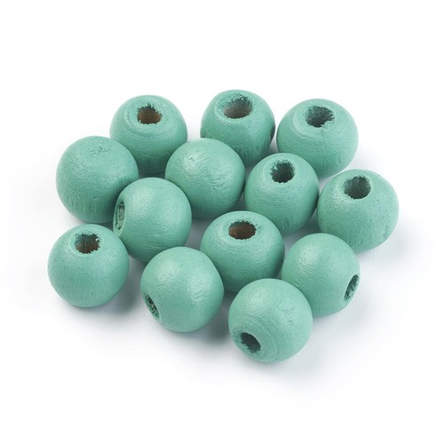 200 pcs Wooden Wood Round Spacer Beads - 10x9mm - 19 Colors Available! - Picture 57 of 61