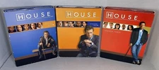 HOUSE- TV Show - DVD Set - Seasons 1-3 - Good Condition - Fast Shipping