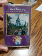 Walt Disney World 25th Anniversary Music Sampler Cassette American Express New