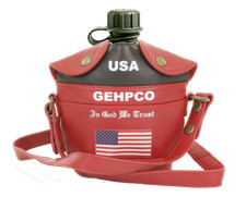 Custom Canteen & Custom Handmade Leather Pouch (MADE IN THE USA!) Custom Canteen & Custom Handmade Leather Pouch (MADE IN THE USA!)