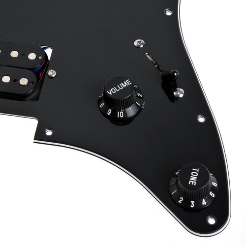 hh strat pickguard 2 knobs