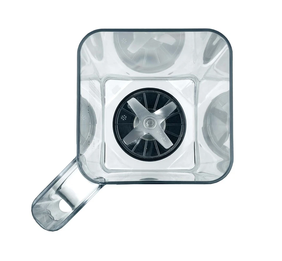 Prof YaYago JTC Omniblend Mixer Smoothie-Maker 1,5L BPA-frei Blender Crusher Rot - Bild 4 von 4