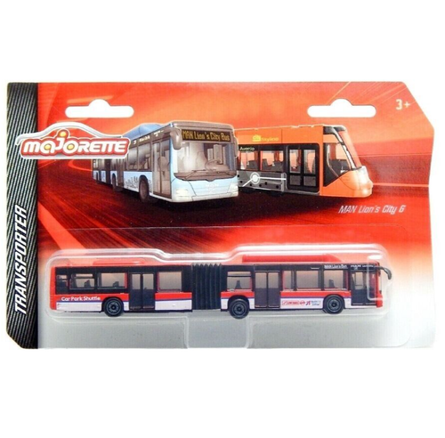 MAN Lion's City G Articulated Bus 24/7 Majorette Transporter 389 1:110 Scale Toy - 第 1/2 張圖片