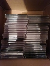 Lot of 50 CD jewel cases in good condition