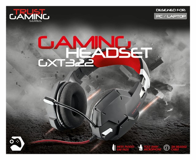 Trust Gaming Gxt 322 Carus Headset For Pc Laptop Ps4 And Xbox Black For Sale Online Ebay