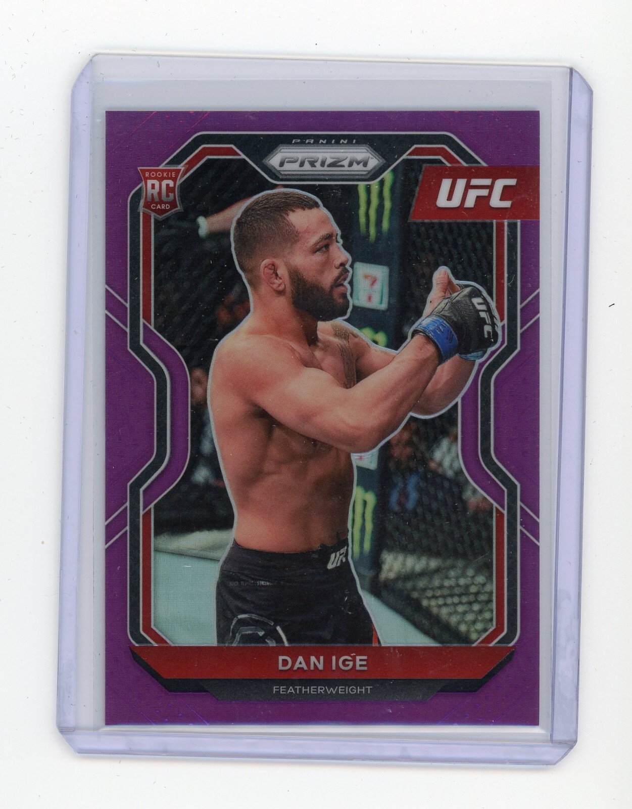 2021 Panini Prizm UFC DAN IGE RC Purple Prizm #d 069/149 #70