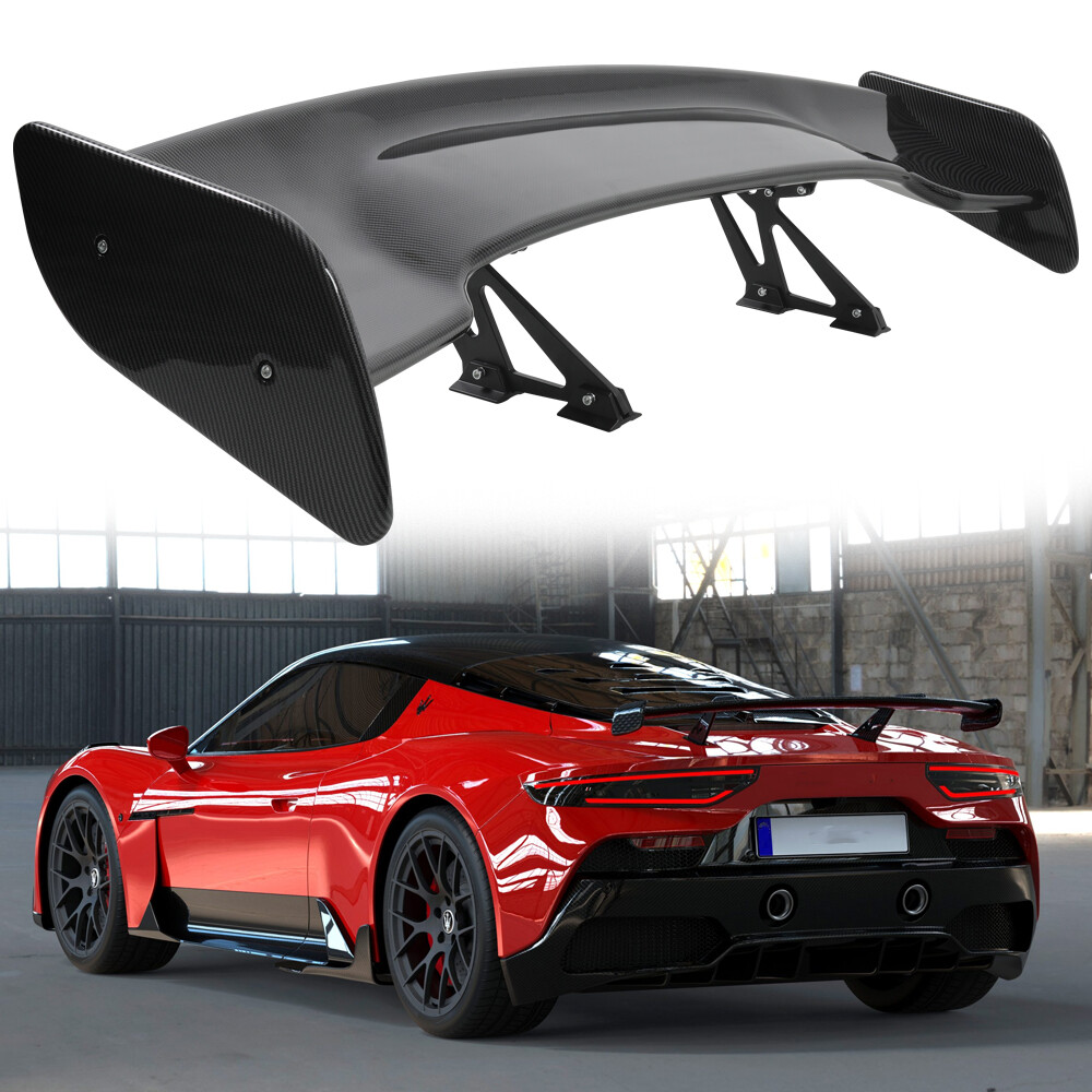 Carbon Style GT-Style 57" Trunk Spoiler Wing Lip Deflector For Maserati Ghibli