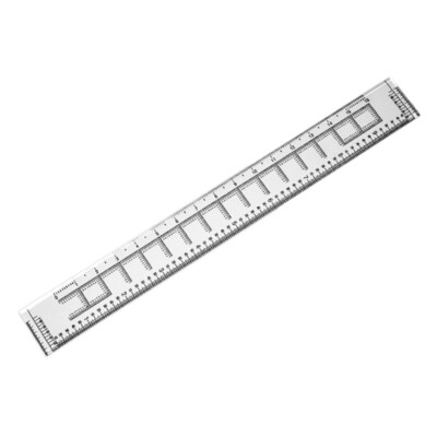 Geographical Coordinates Tool - 1:50000 Topographical Map Scale Protractor