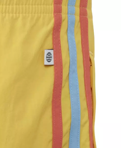 ADIDAS Originals Big Boys' Treffy Shorts M Medium (10-12) Spring Yellow - Picture 5 of 8