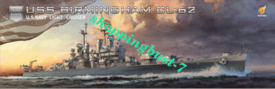 USS BIRMINGHAM CL-62 プラモデル 1/350 Very Fire - USS Birmingham CL-62 Light Cruiser 1:350-VFM/350