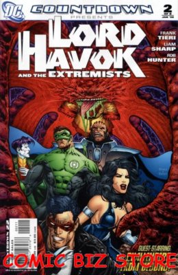 COUNTDOWN PRESENTS: LORD HAVOK AND THE EXTREMISTS #2 (2008) 1ST PRINTING DC
