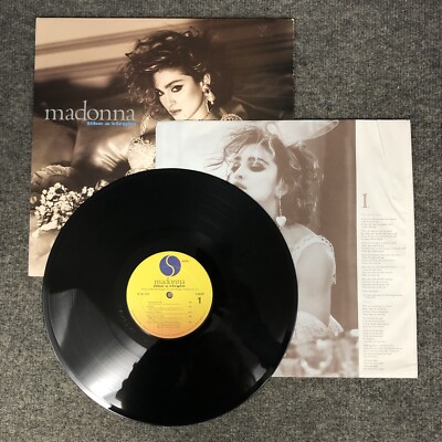 Madonna US 反転ジャケット Like A Virgin LP レコード sealed 未開封 US-original back sleeve printed upside down