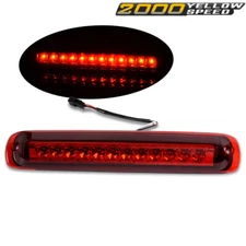Fit For 99-06 GMC Sierra Chevy Silverado 1500 2500 3500 LED 3rd Brake Light Red