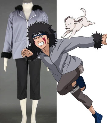 HANDGEFERTIGT NARUTO INUZUKA KIBA Cosplay costume Kostüm clothes manga neu cartoon