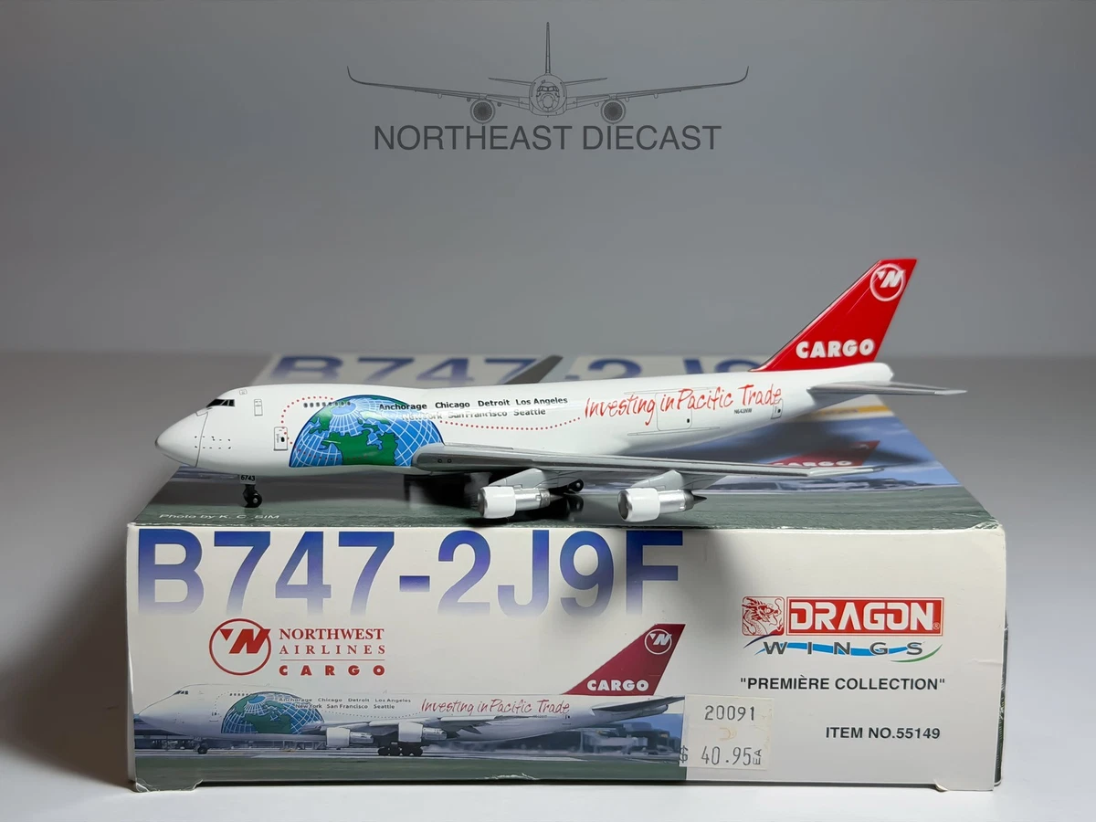 Dragon Wings Boeing 747 1:400 Diecast Aircraft & Spacecraft for