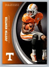 2016 Panini Tennessee Volunteers #24 Justin Hunter Black #/10