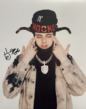 BLP KOSHER SIGNED 11x14 PHOTO RAPPER SKATEBOARDER RACC TRUSTED DREIDEL GANG B