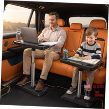 Car Desk for Laptop, Adjustable Car Seat Tray Table for Seat Food Eating,