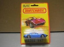 Matchbox Superfast Mazda Savanna RX-7 made in Hong Kong Lesney Mint in Blister