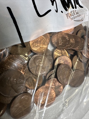 1 Pfund Kupferpfennige. Über3 Rollen Nennwert - Bild 6 von 6