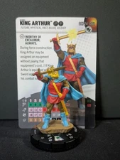 Heroclix 2024 Convention Exclusives set King Arthur #DCP24-002 LE figure boxed!