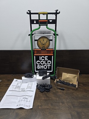 Jagermeister LED Neon Ice Cold Shot Sign -New-Opened Box | eBay