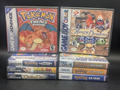 Nintendo Game Boy / Game Boy Color / Advance Cases - Game Not Included