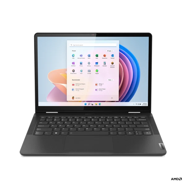 Lenovo 13w Yoga Gen 2 AMD Ryzen™ 5 7530U Ibrido (2 in 1) 33,8 cm (13.3") Touch s - Immagine 3 di 4