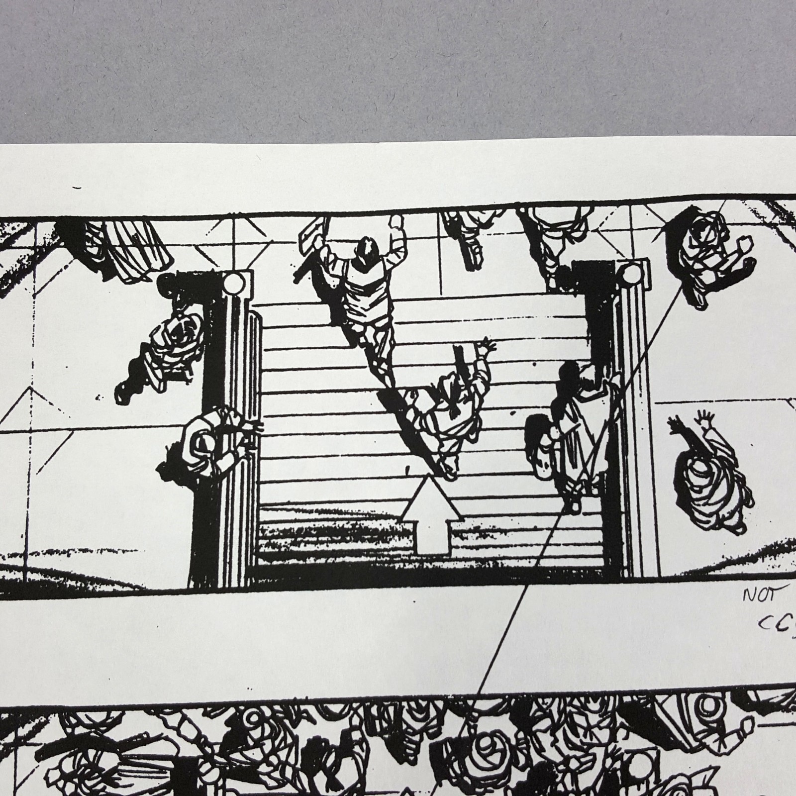 Image 6 of The Fifth Element - Production Used Storyboard, Cab Chase 183-185 , COA