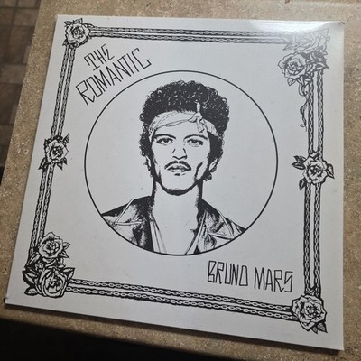 THE ROMANTIC Bruno Mars First Pressing Edition Vinyl Not Numbered Velvet Sleeve 