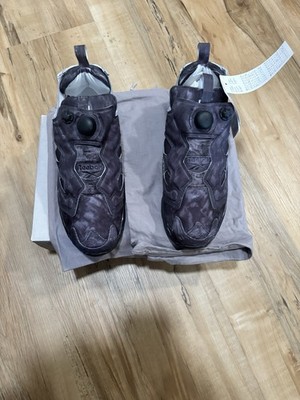 Reebok Vetements x InstaPump Fury OG Washed Black Size 9