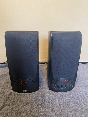 Ion Audio ISP 02 10-Watt Compact Powered DJ Speakers Studio Monitors