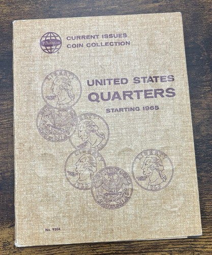 WHITMAN COIN FOLDER - United States Quarters Starting 1965 No9204