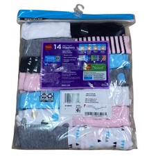 Hanes Girls Tagless Hipsters pack of 14 Girls underwear /panties Size 12 NIB