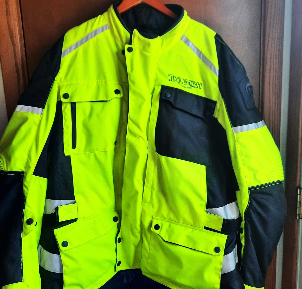 Triumph Yellow Motors Apparel, Protection & Merchandise for sale