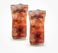 2x Kopparberg Cider Pint Glass 20oz Brand New Patten Design