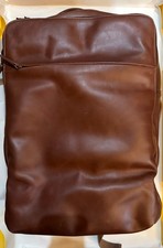 Andar Manhattan Brown Leather 22L Backpack - ...