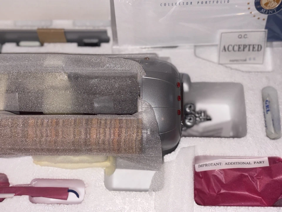 RARE, FRANKLIN MINT INTERNATIONAL AIRSTREAM CAMPER LE NEW IN BOX, 1968, VTG USA - Image 4 of 4