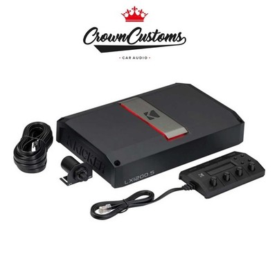KICKER LX1200.5 5-KANAL DSP AUTO AUDIO VERSTÄRKER 1200W RMS + PEGELREGLER