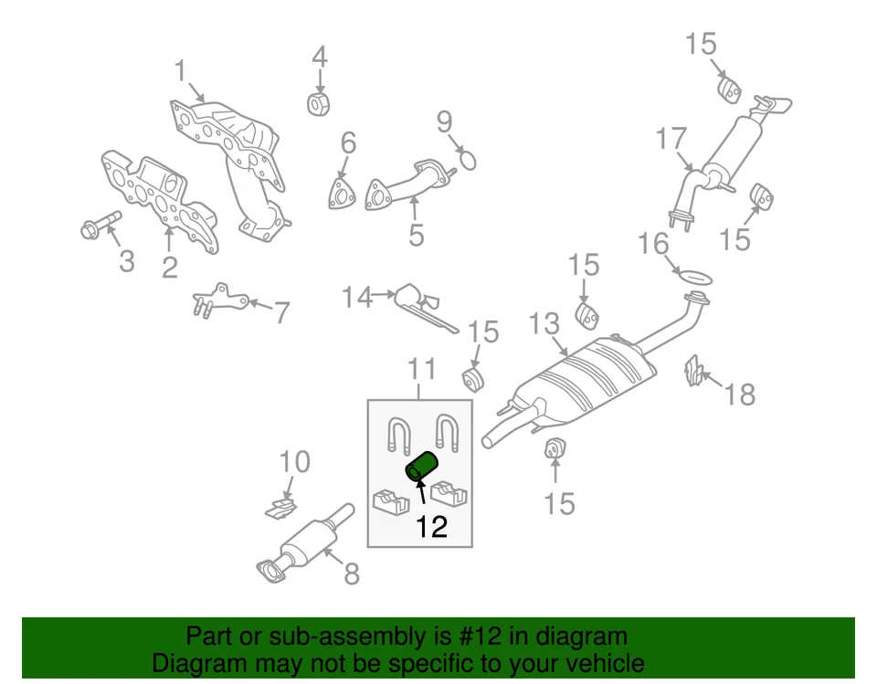 Tubo conector original Ford 9L8Z-5K256-A Foto 3 de 3