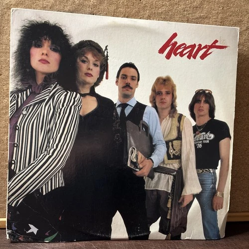 Heart / Greatest Hits Live Twin LP Vinyl 1980 KE2 36888 / Ultrasonic Cleaned
