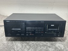 Yamaha Dual Double Cassette Player Recorder Player KX-W392  5950