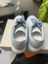 New with box Alexander McQueen Light Blue white Men's Sneakers